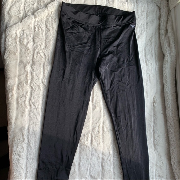 Black PINK athletic leggings - Picture 3 of 4